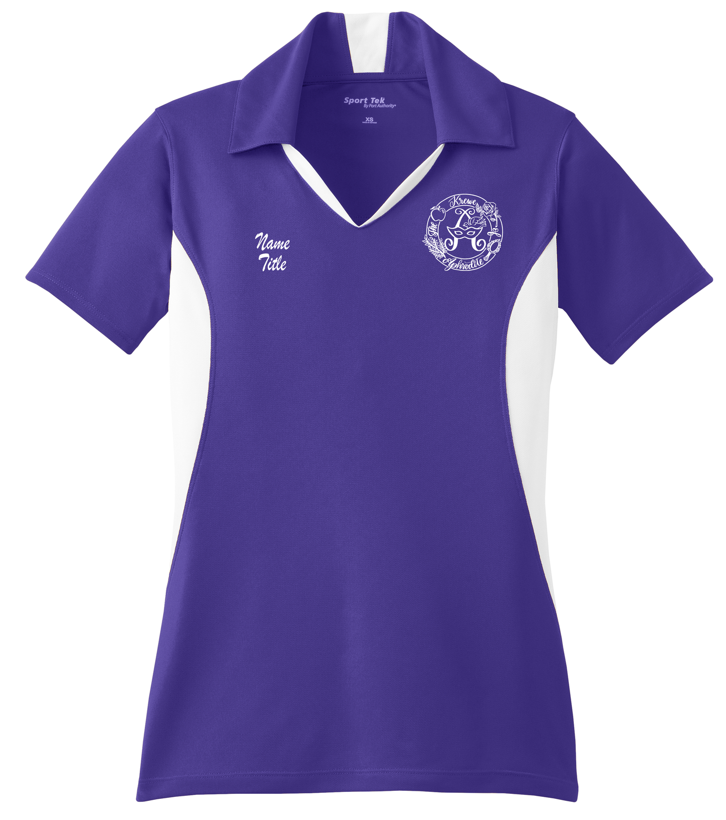 Krewe of Aphrodite Medallion Polo-Embroidered