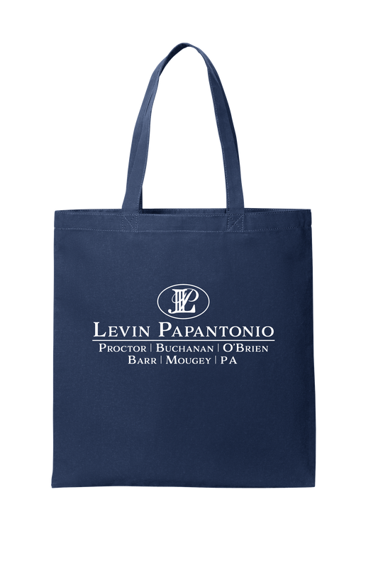 Levin Papantonio Port Authority Core Cotton Tote