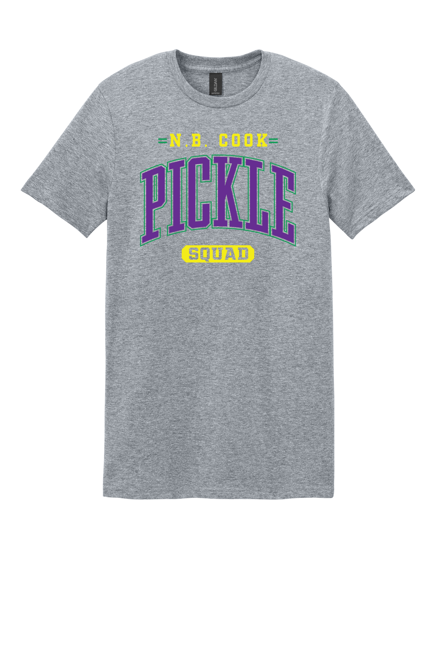 N.B. Cook Pickle T-Shirt on Ash