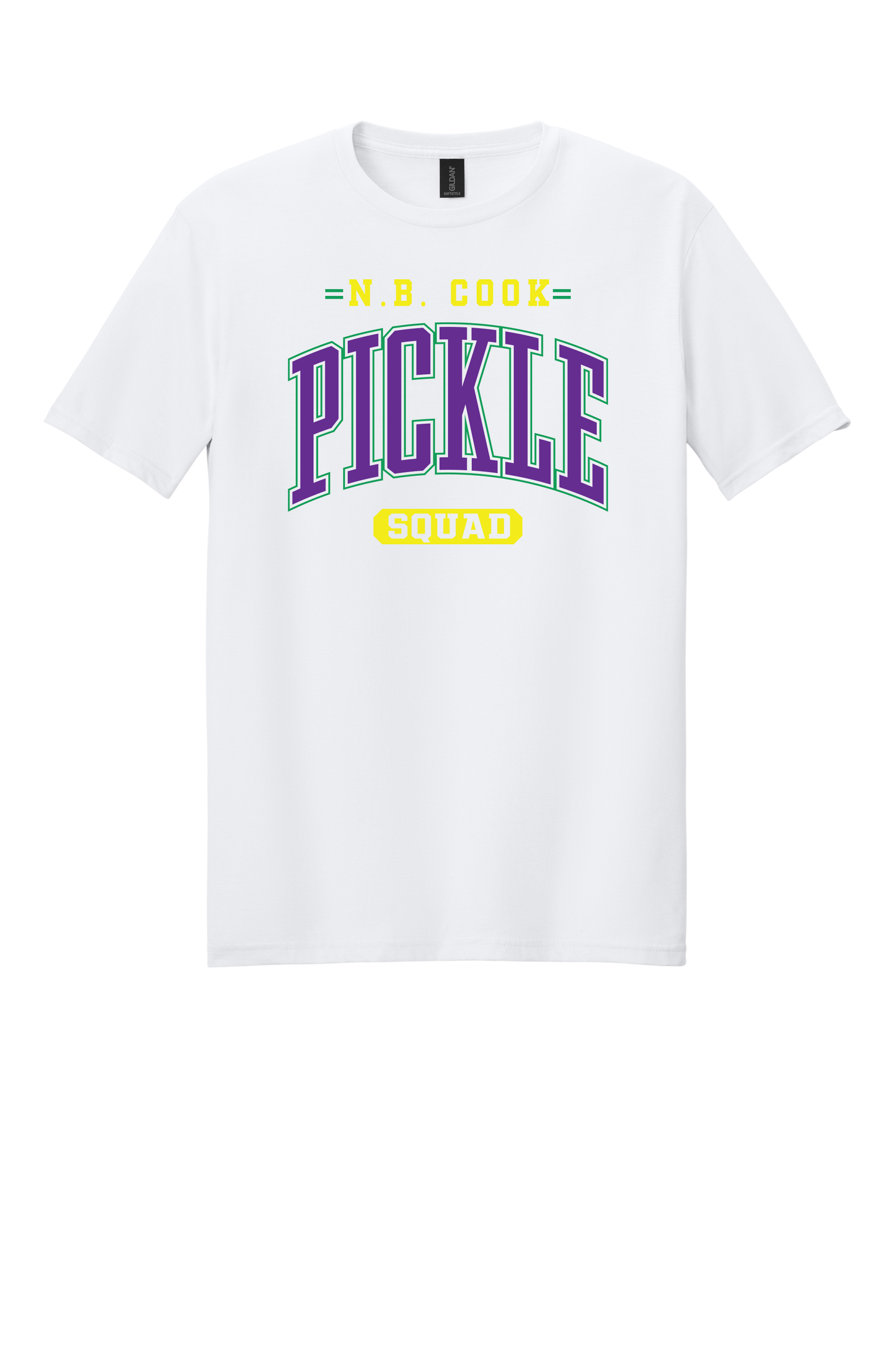 N.B. Cook Pickle T-Shirt on White