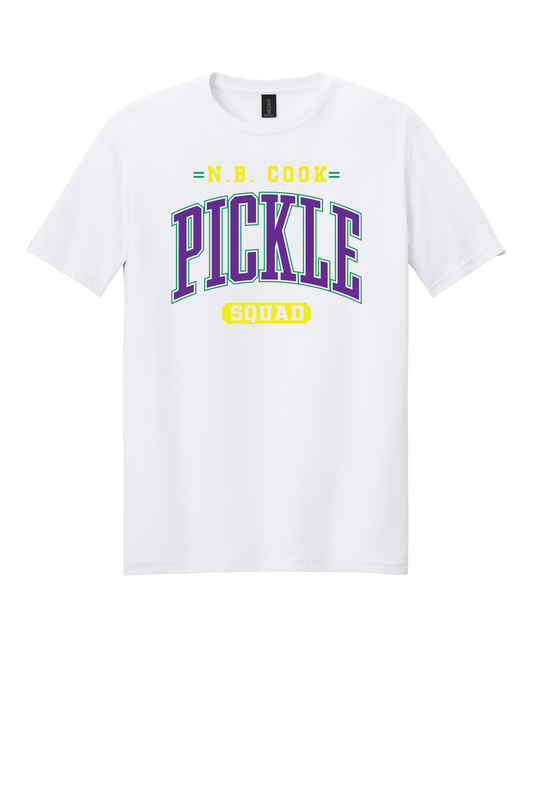 N.B. Cook Pickle T-Shirt on White