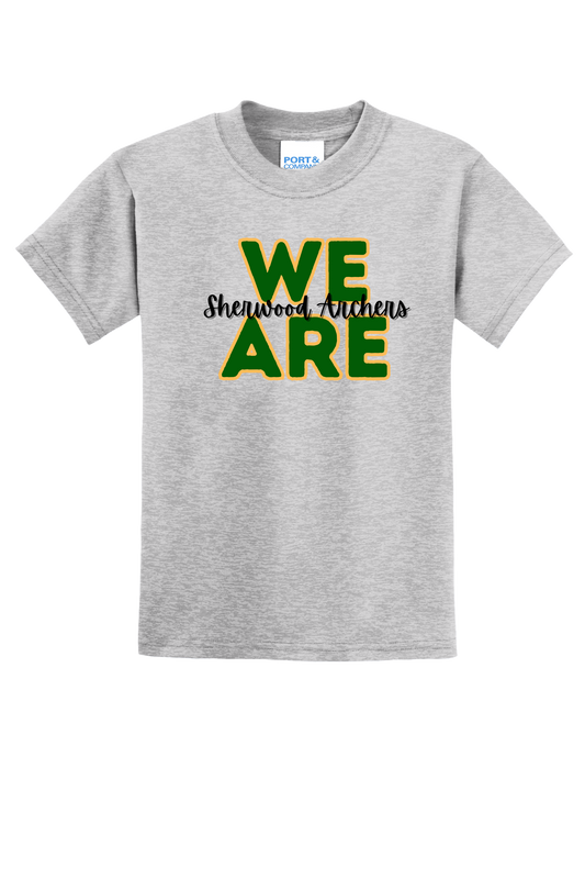 We Are Sherwood Archers Cotton/Poly Blend T-Shirt