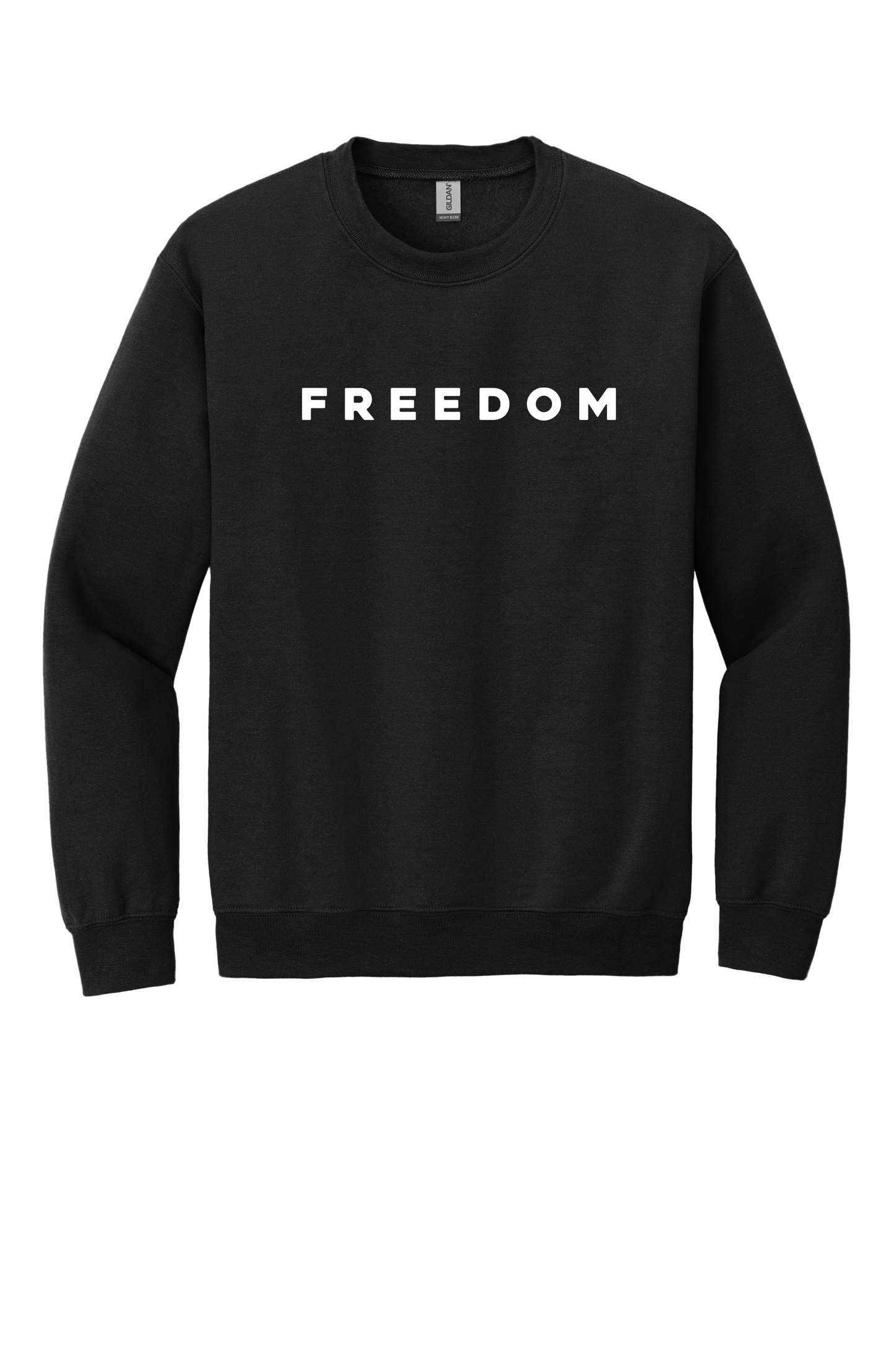 Freedom Long Sleeve Sweatshirt-Black