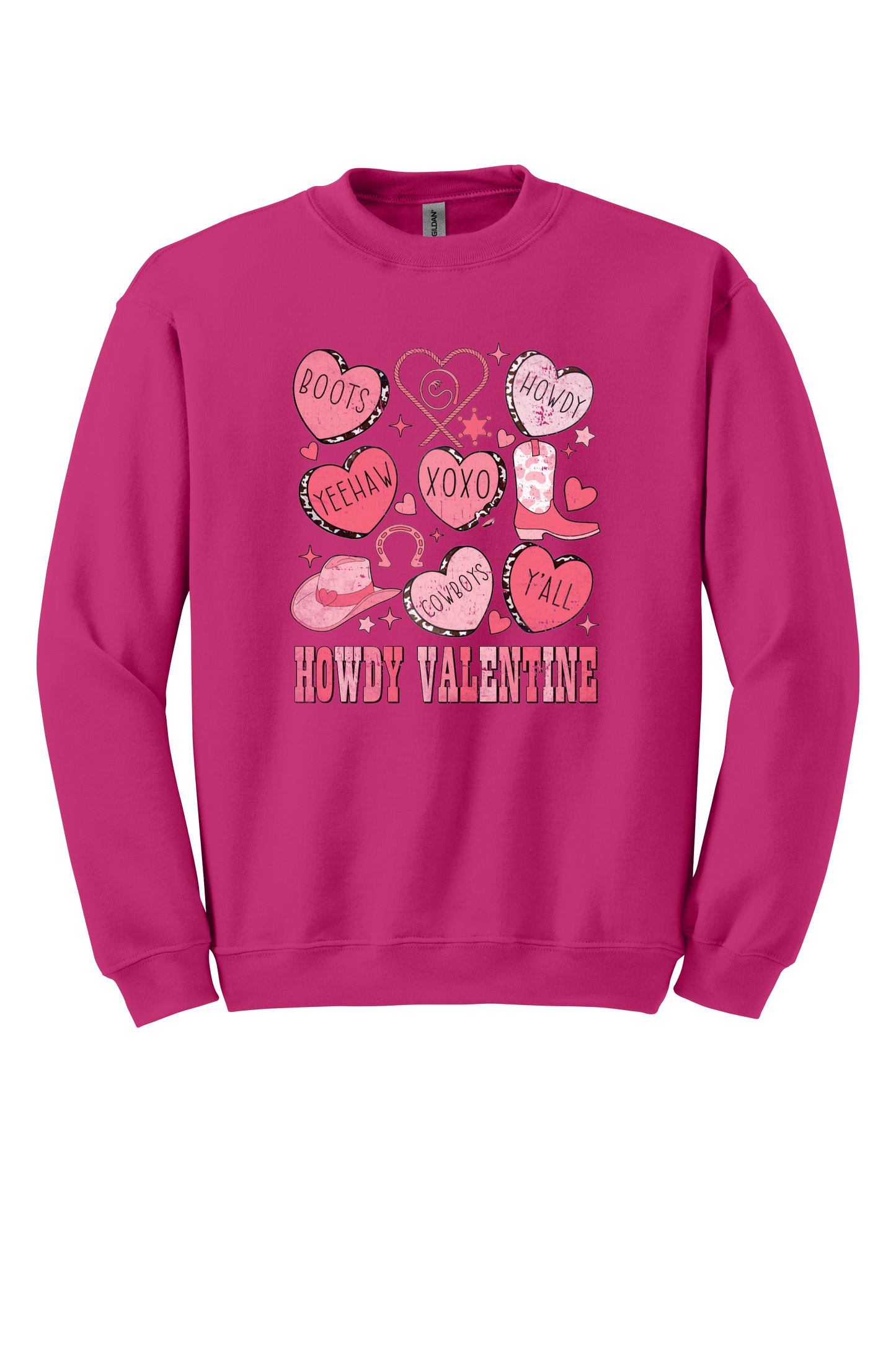 Howdy Valentine Sweatshirt