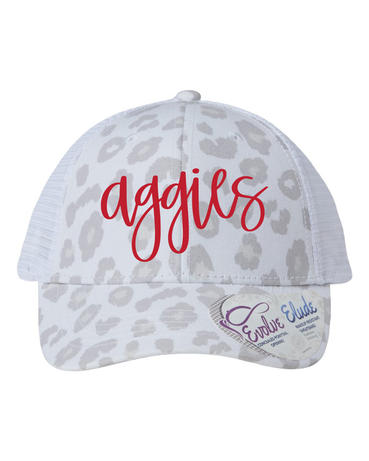 Ladies Aggies Concealed Pony Hat