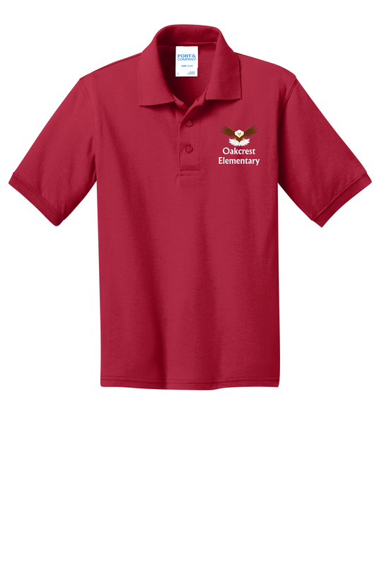 Oakcrest Eagles Embroidered Polo