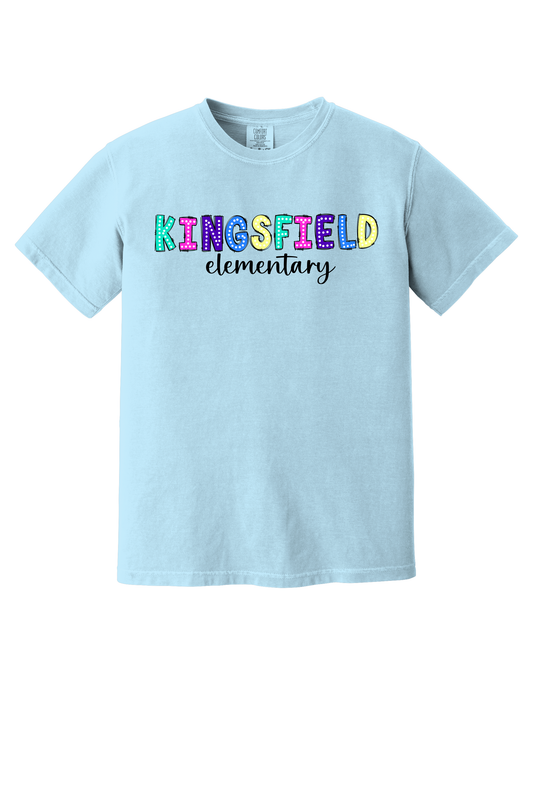 Kingsfield Elementary Doodle T-Shirt