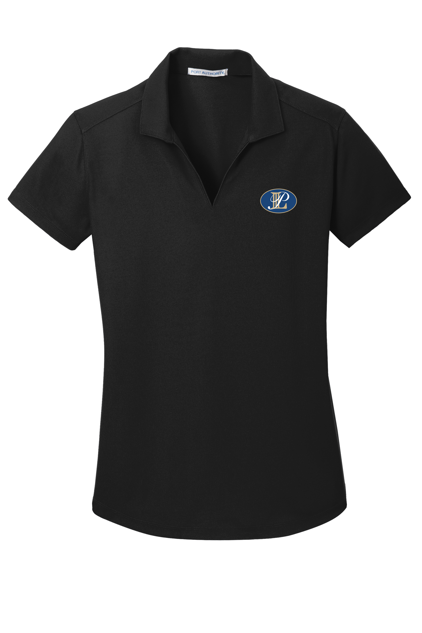 Levin Papantonio Port Authority Women's Dry Zone Grid Polo Oval Logo