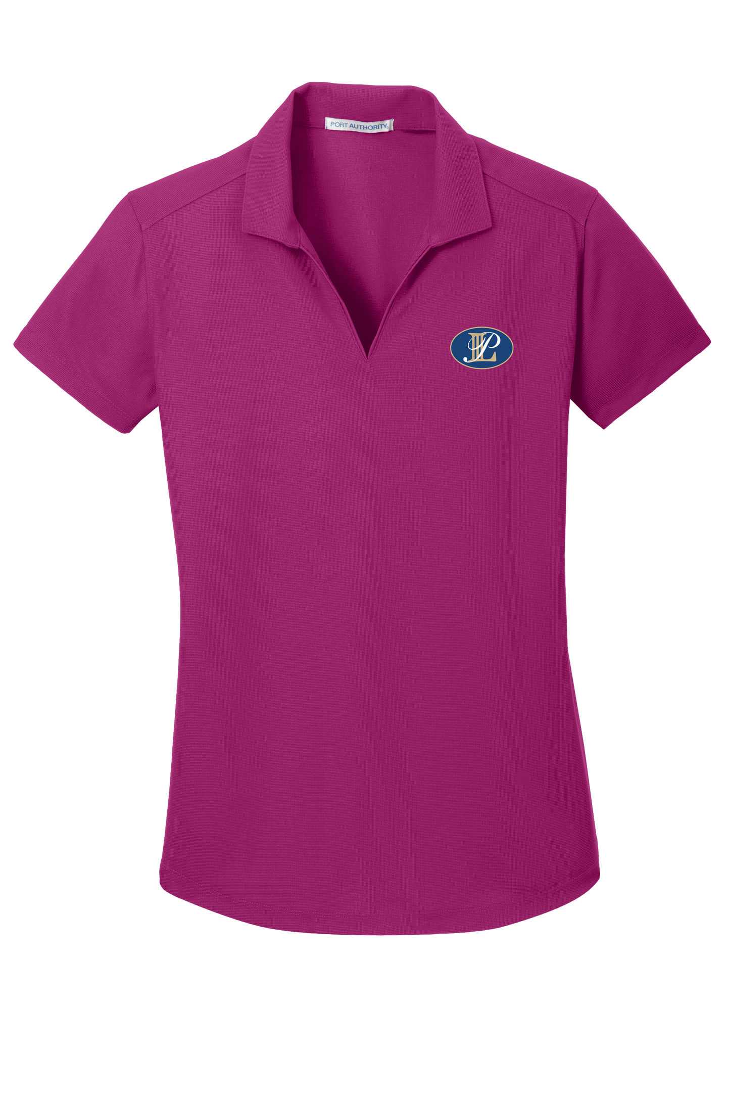 Levin Papantonio Port Authority Women's Dry Zone Grid Polo Oval Logo