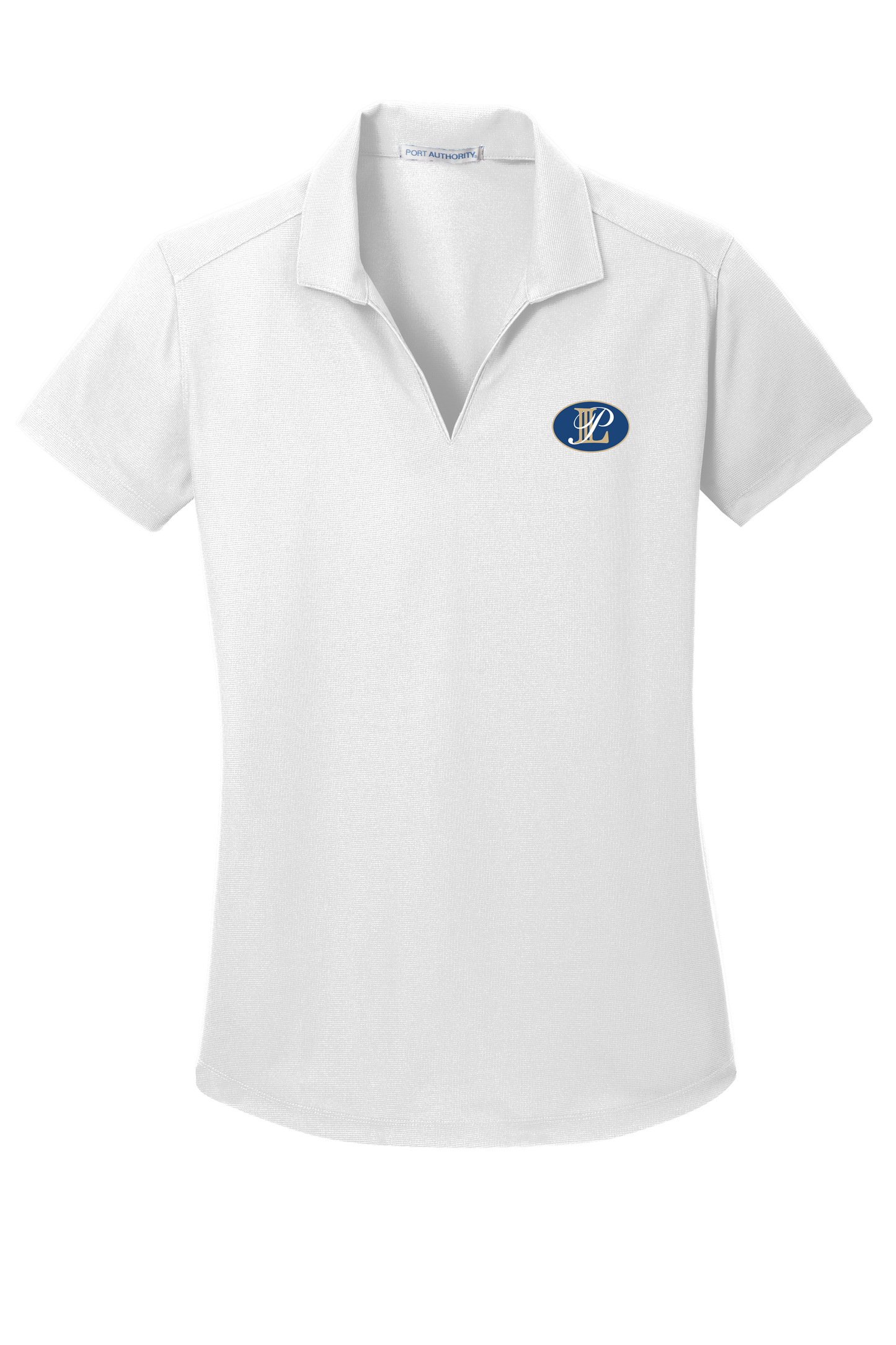 Levin Papantonio Port Authority Women's Dry Zone Grid Polo Oval Logo