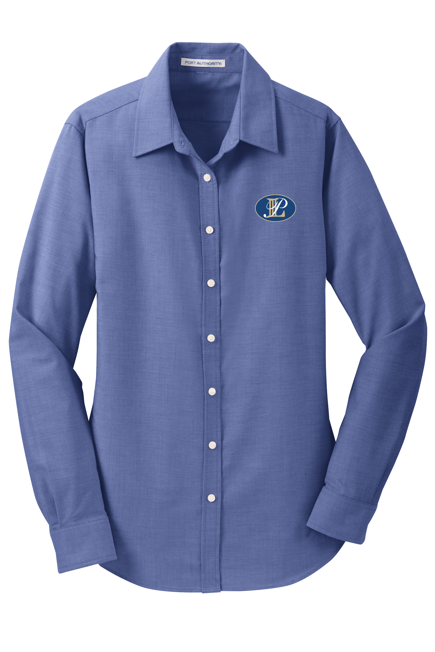 Levin Papantonio Port Authority Women's SuperPro Oxford Shirt Oval Logo