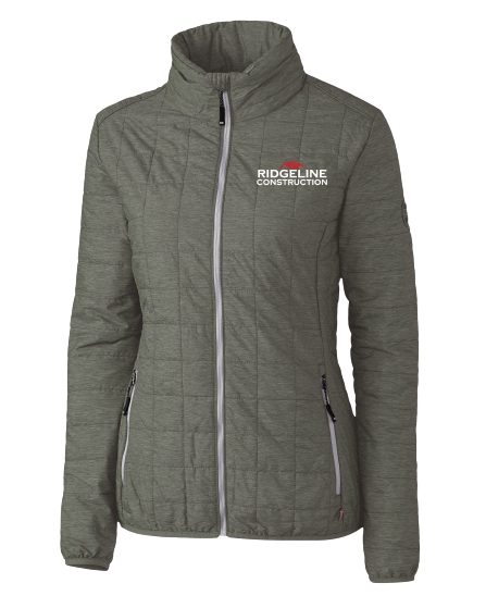 Ridgeline Cutter & Buck Rainier Prima Loft® Women's Eco Insulated Full Zip Puffer Jacket