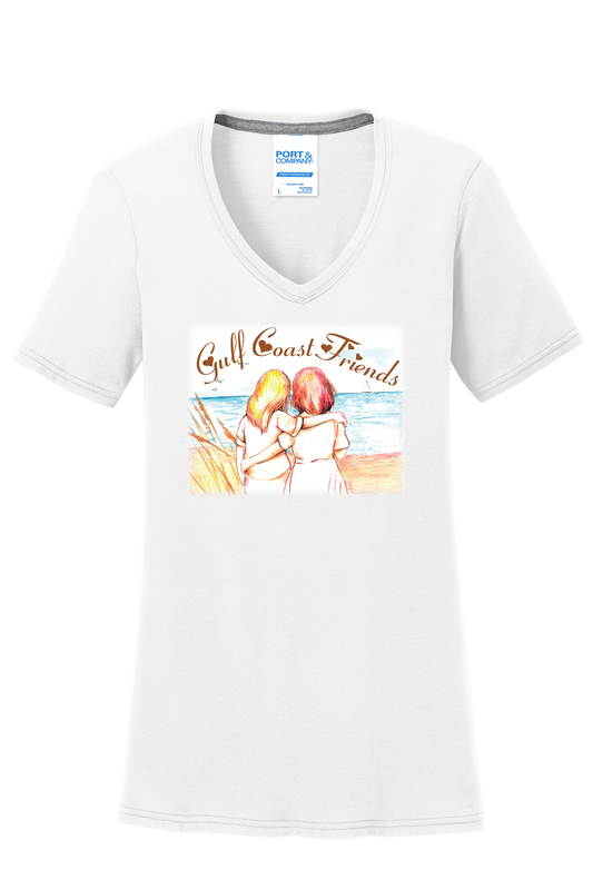 Gulf Coast Friends Short Sleeve Blend T-Shirt