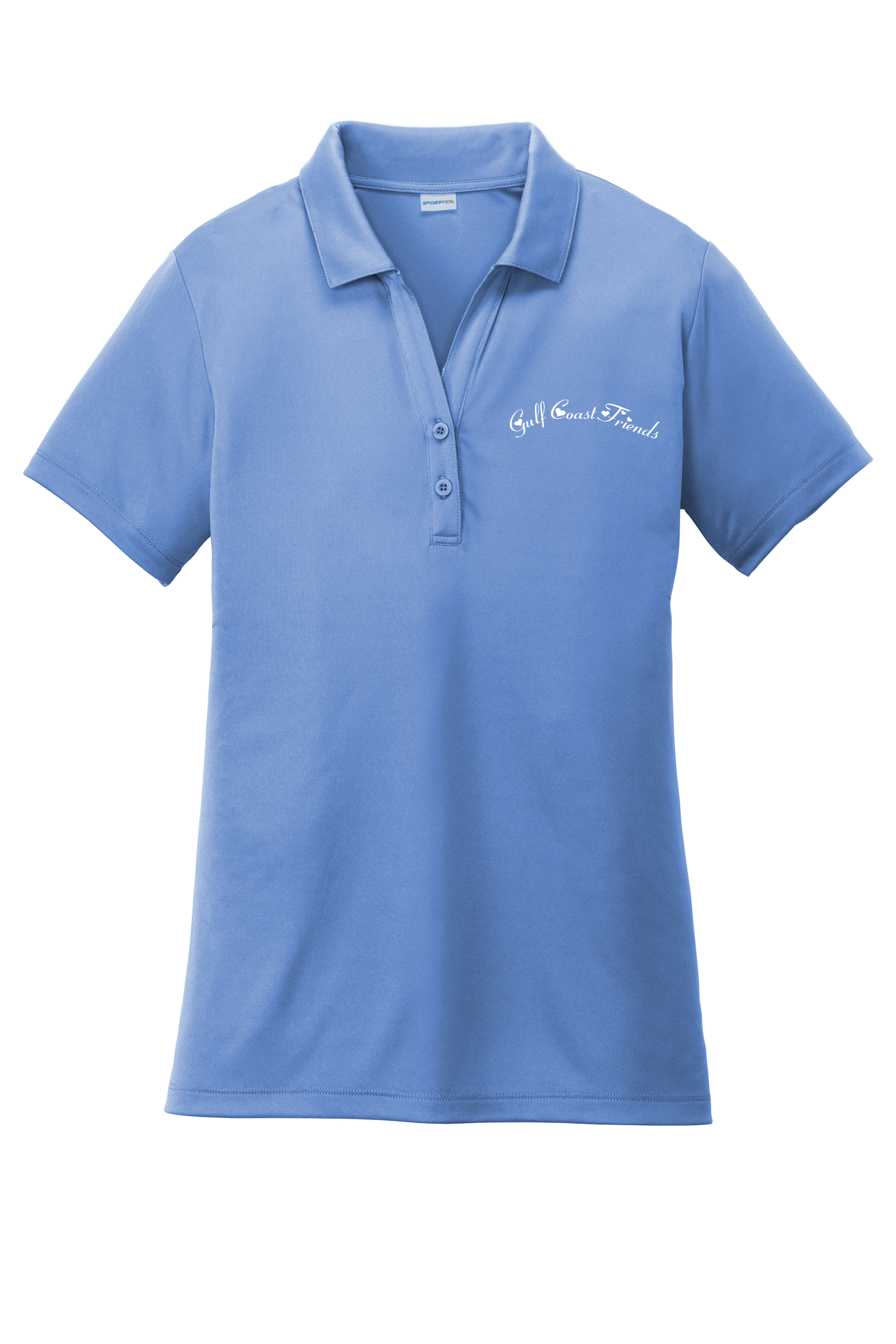 Gulf Coast Friends Short Sleeve Embroidered Polo
