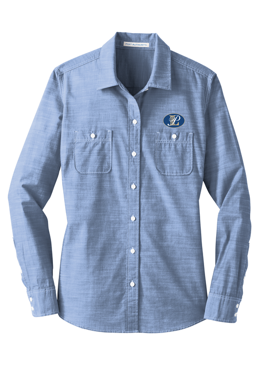 Levin Papantonio Port Authority Women's Slub Chambray Shirt