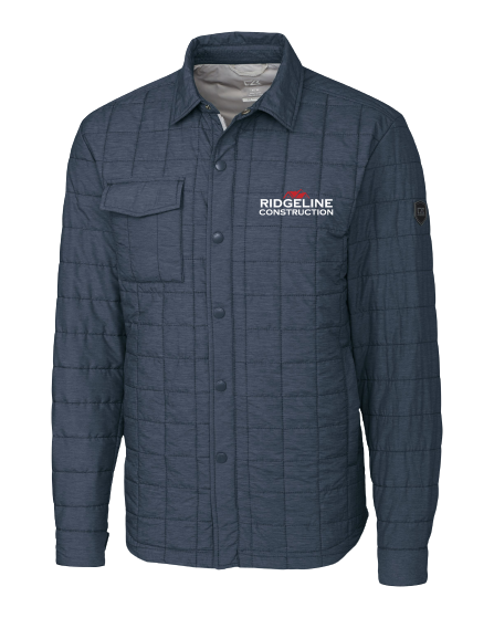 Ridgeline Cutter & Buck Rainier Prima Loft® Men's Eco Insulated Quilted Shirt Jacket