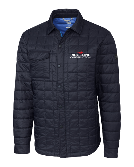 Ridgeline Cutter & Buck Rainier Prima Loft® Men's Eco Insulated Quilted Shirt Jacket