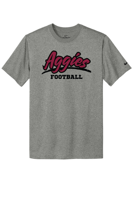 Aggies Football Nike Swoosh Legend Tee