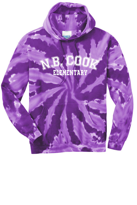 N.B. Cook Purple Swirl Hoodie
