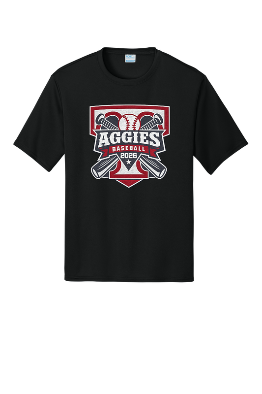 Tate Baseball 2026 Roster Dry Fit T-Shirt