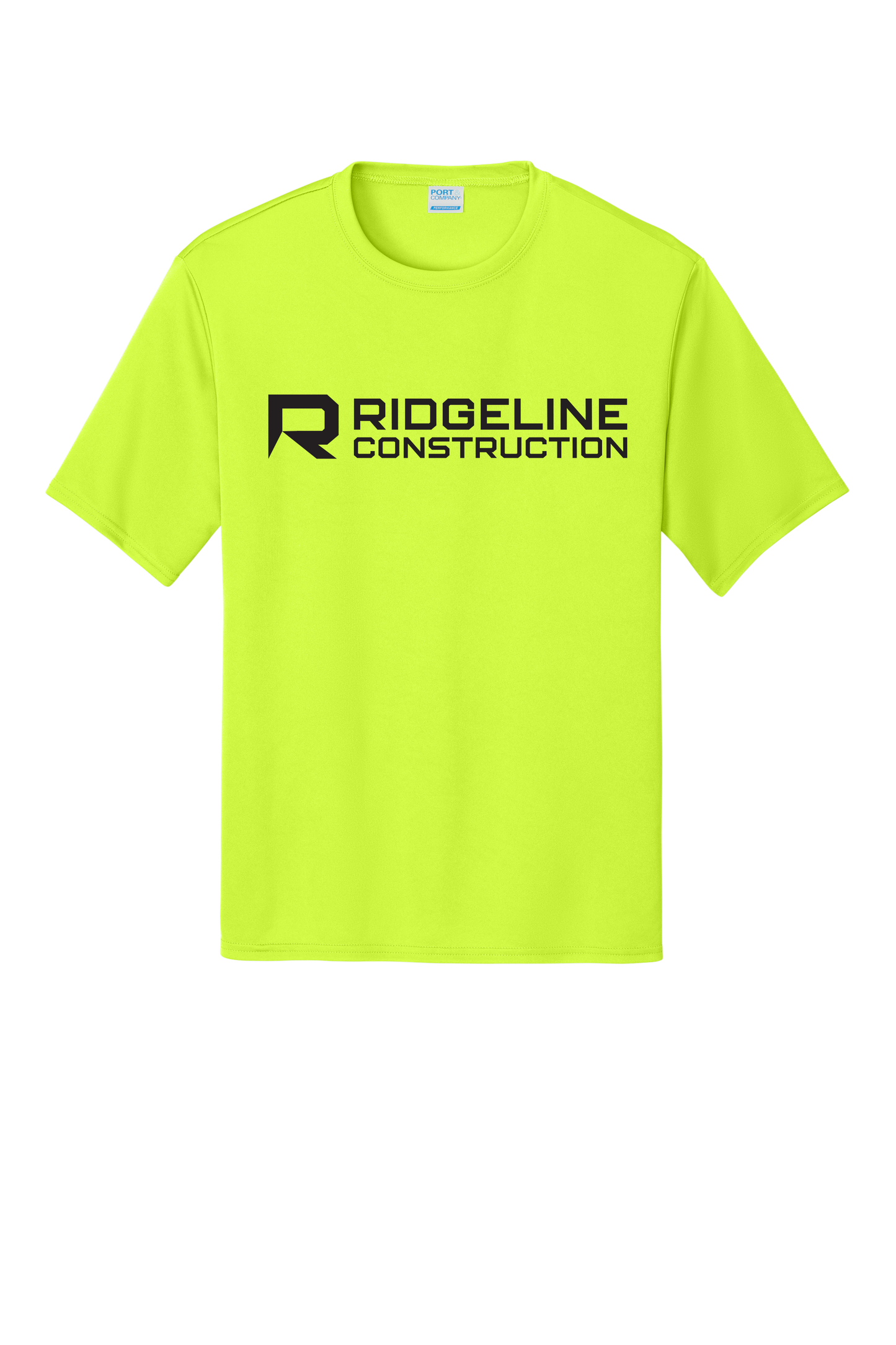 Ridgeline Port & Company® Performance Tee High Vis Colors