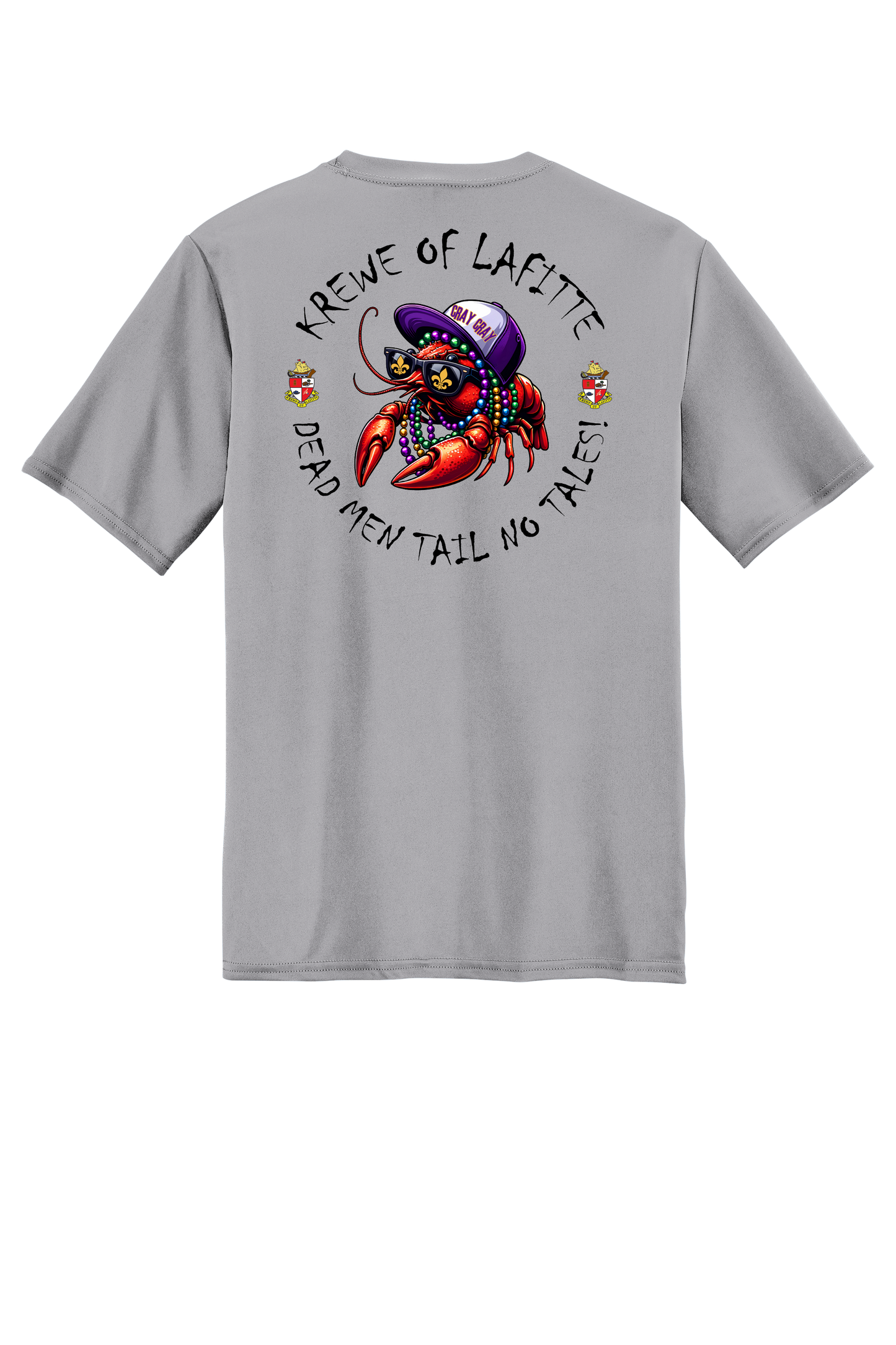 KOL Cray Cray Mens Crew Neck Dry Fit T-Shirt