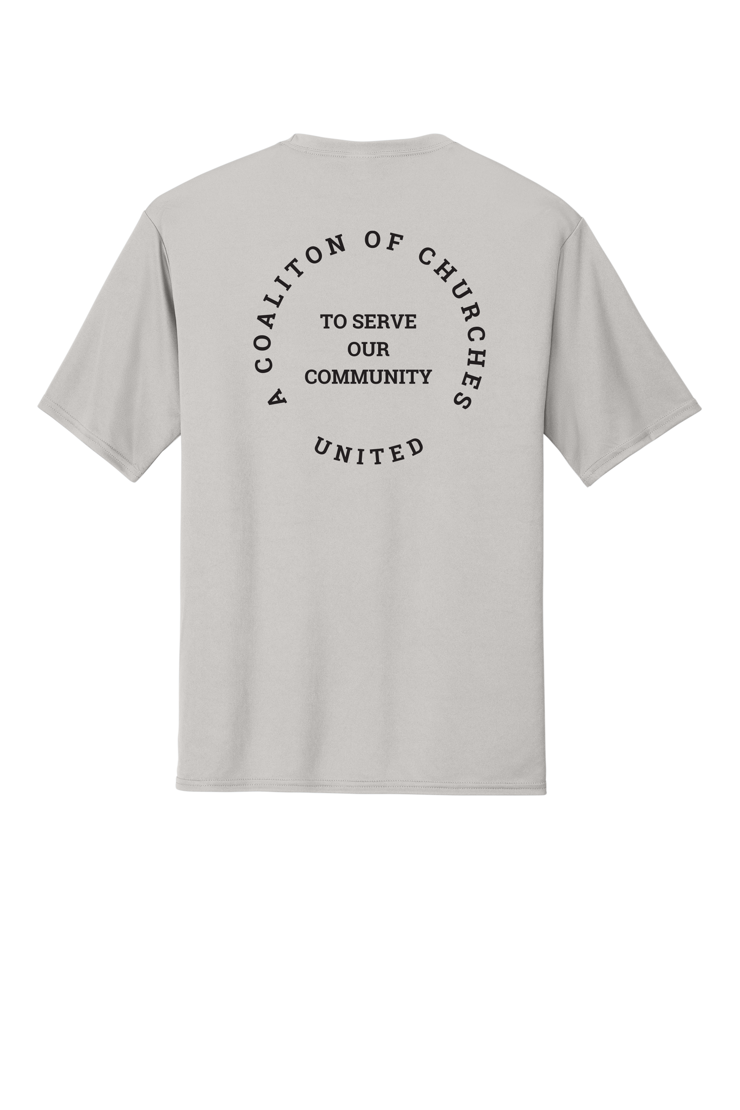 One Church Performance Wear T-Shirt-Silver