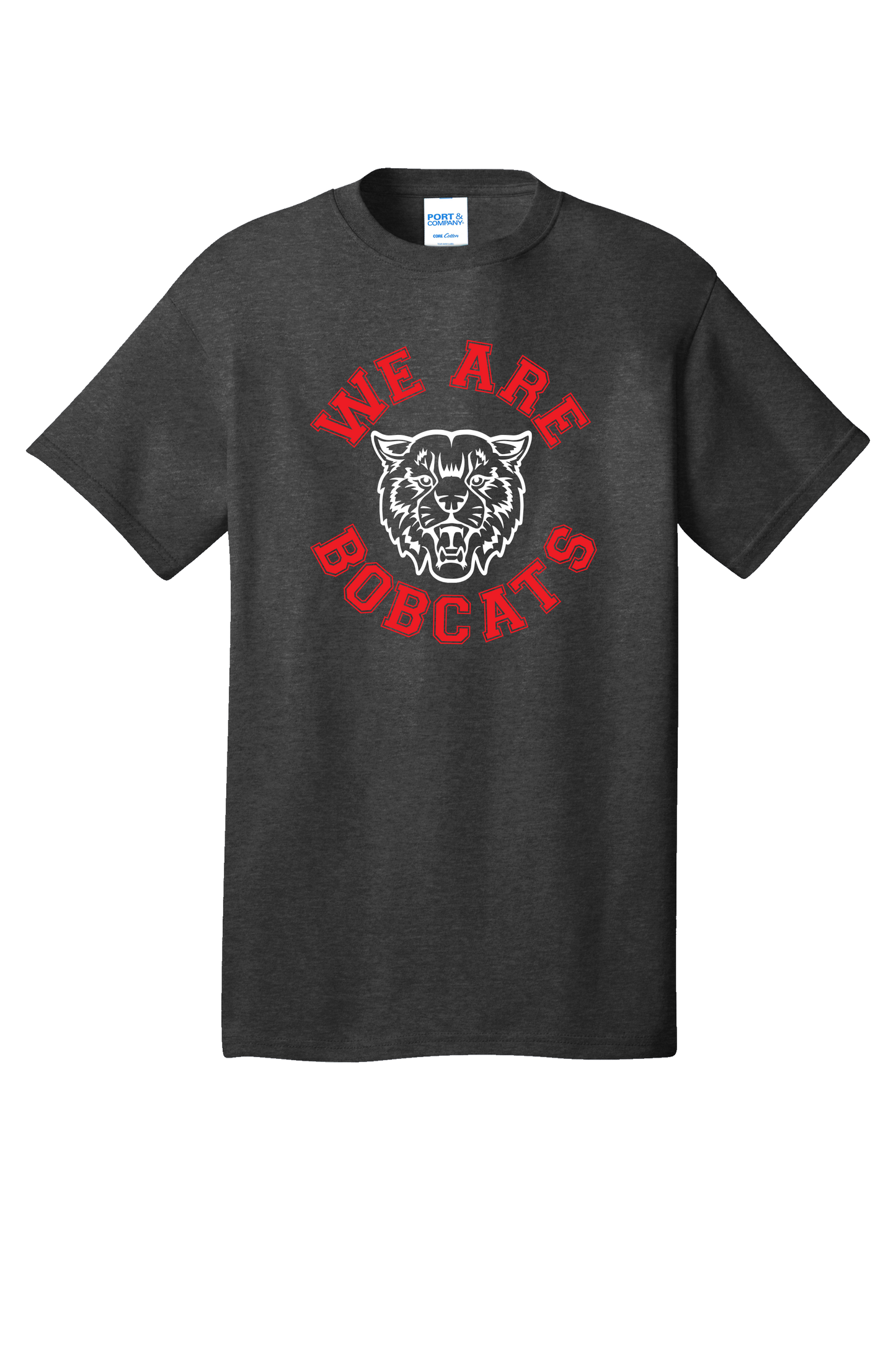 We are Bobcats Dark Grey Heather Bella T-Shirt