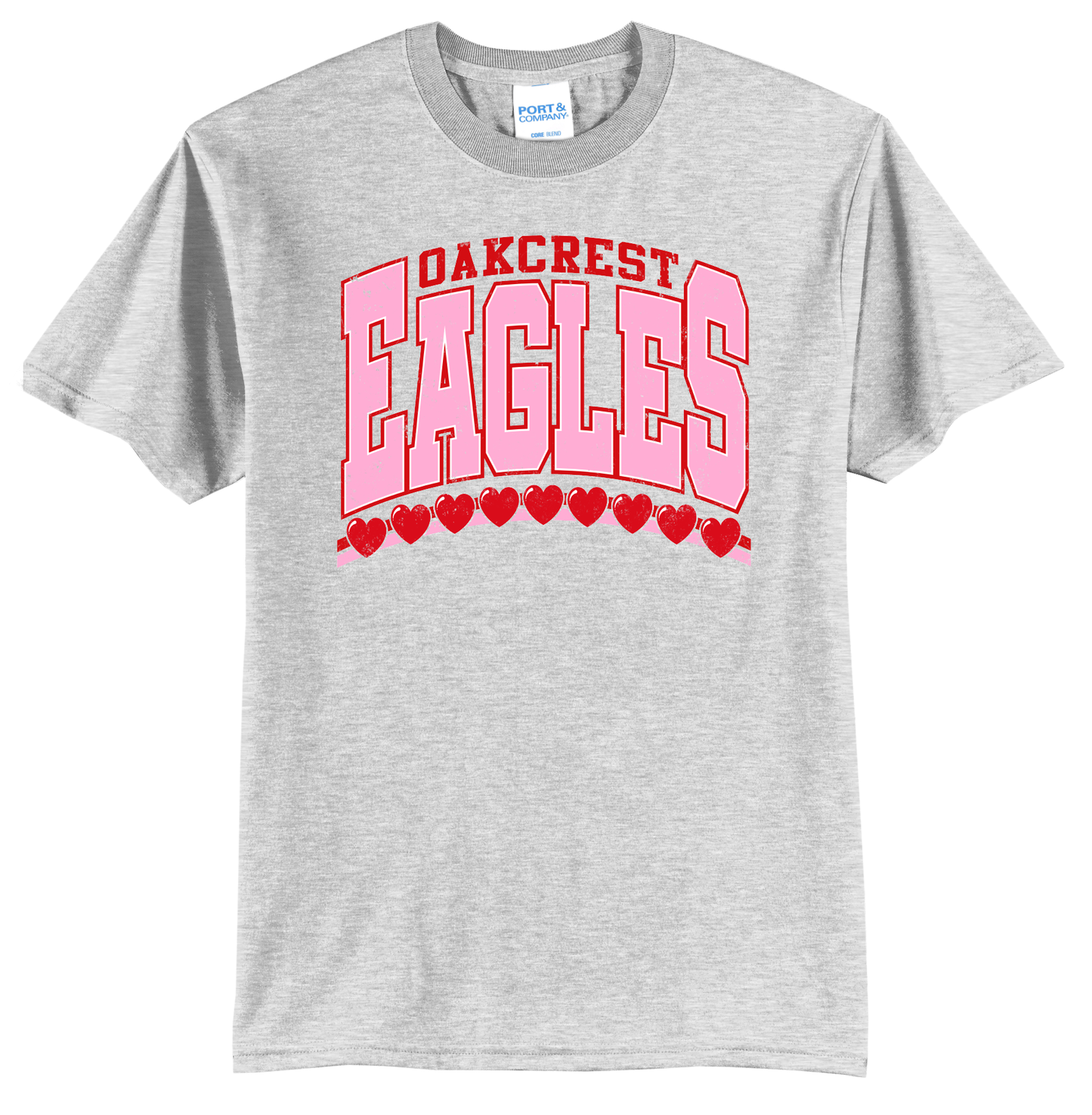 Oakcrest Eagles Valentine's Shirt