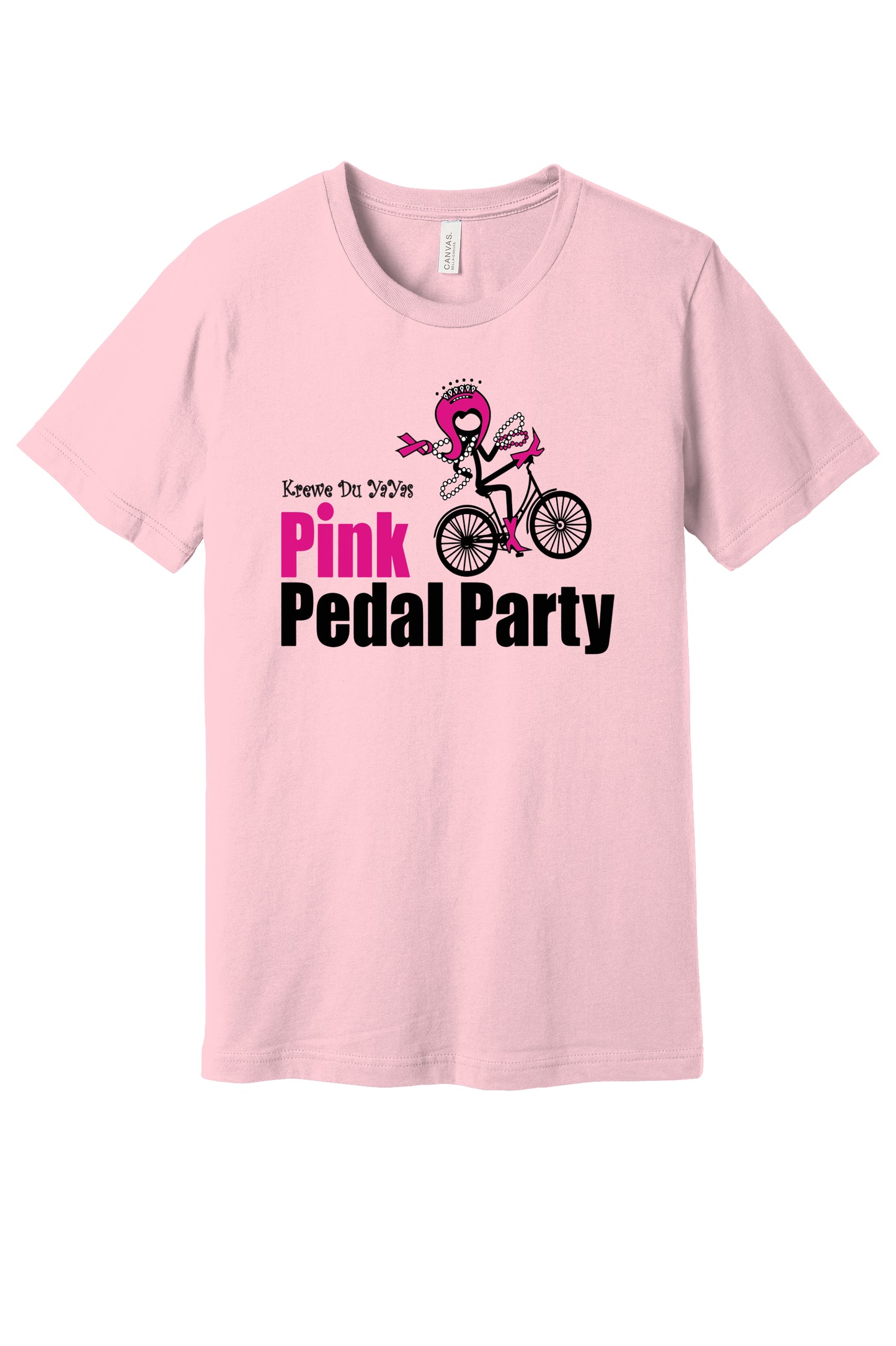 YAYA Pink Pedal Party T-Shirt-Pink