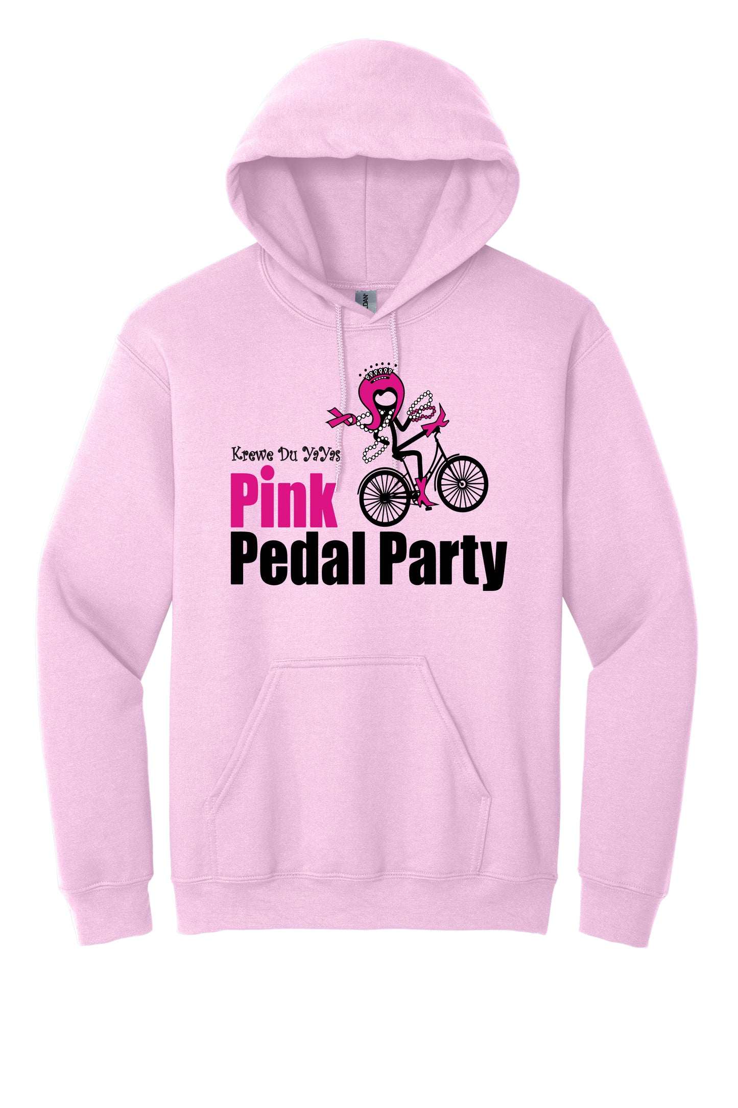 YAYA Pink Pedal Hoodie-Pink