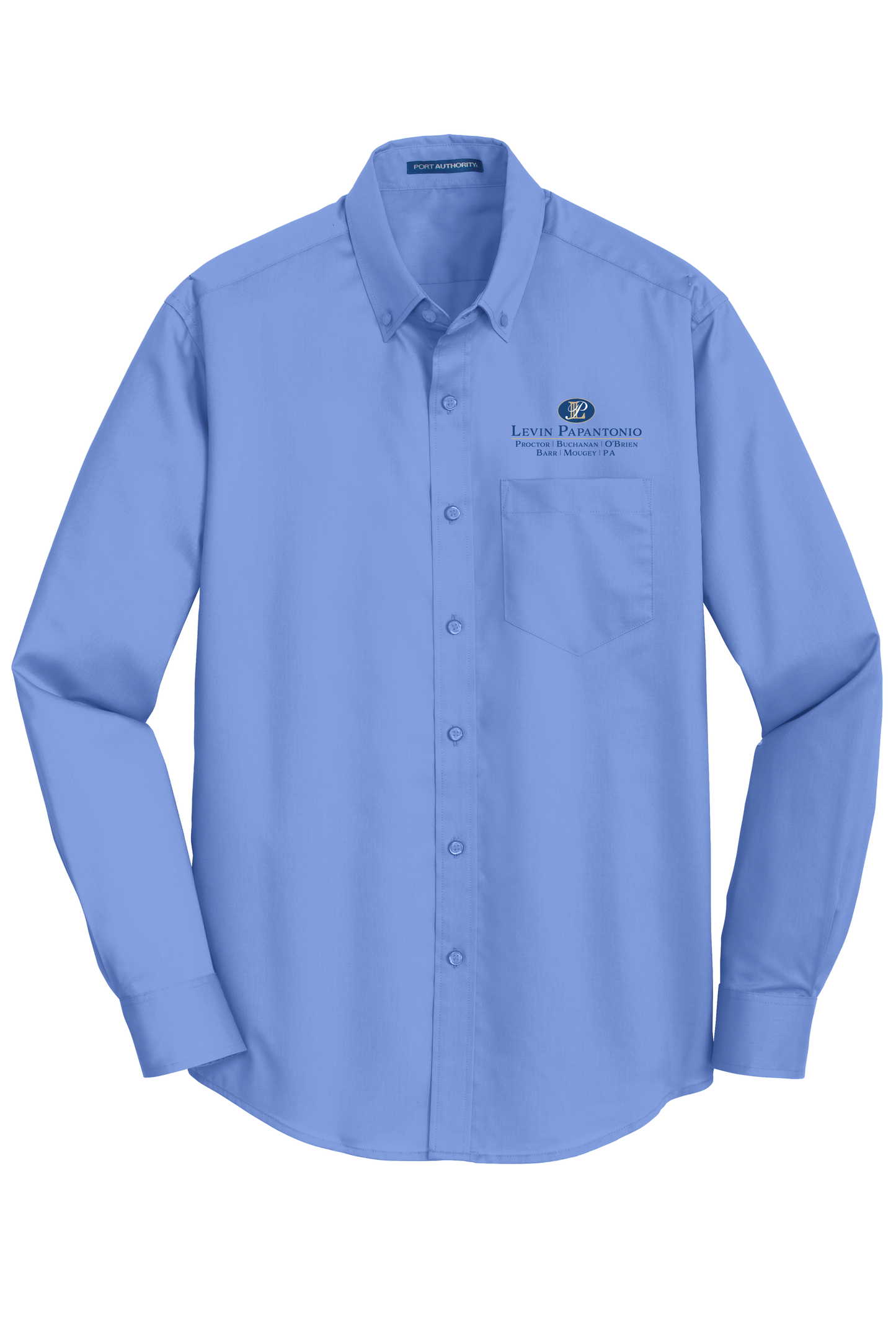 Levin Papantonio Port Authority® SuperPro™ Twill Shirt Stacked Logo