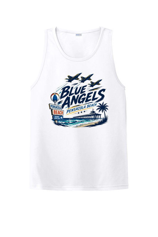 Blue Angels at Pensacola Beach Moisture Wicking Tank