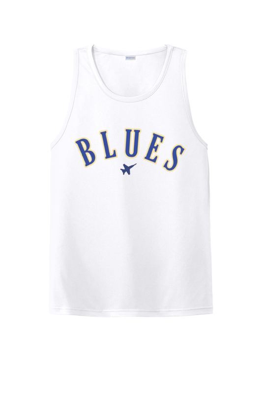 Blues Moisture Wicking Tank