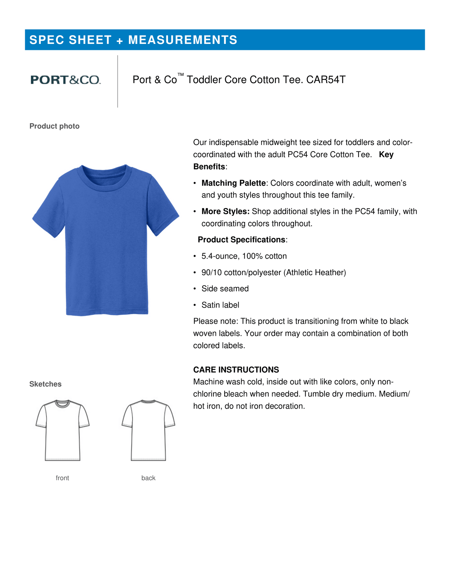 UR HOOK'D on BLUES SHORT SLEEVE T-SHIRT_TODDLER