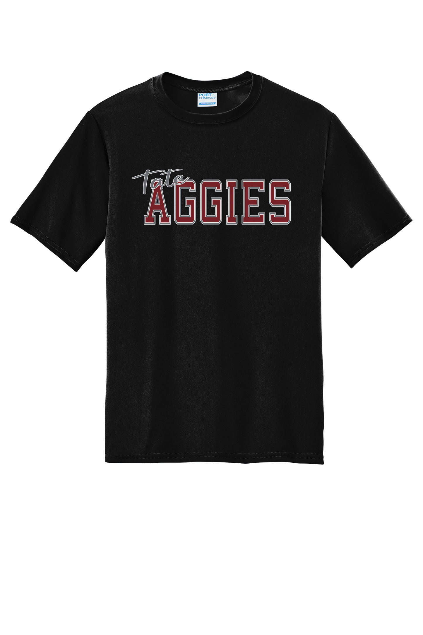 Tate Aggie Moisture Wicking T-Shirt