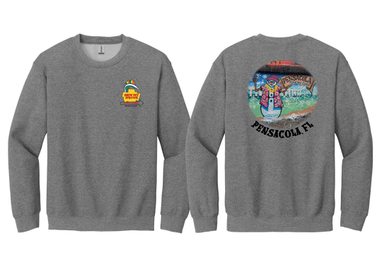 Pensacola Snow Day Survivor Sweatshirt-Gildan