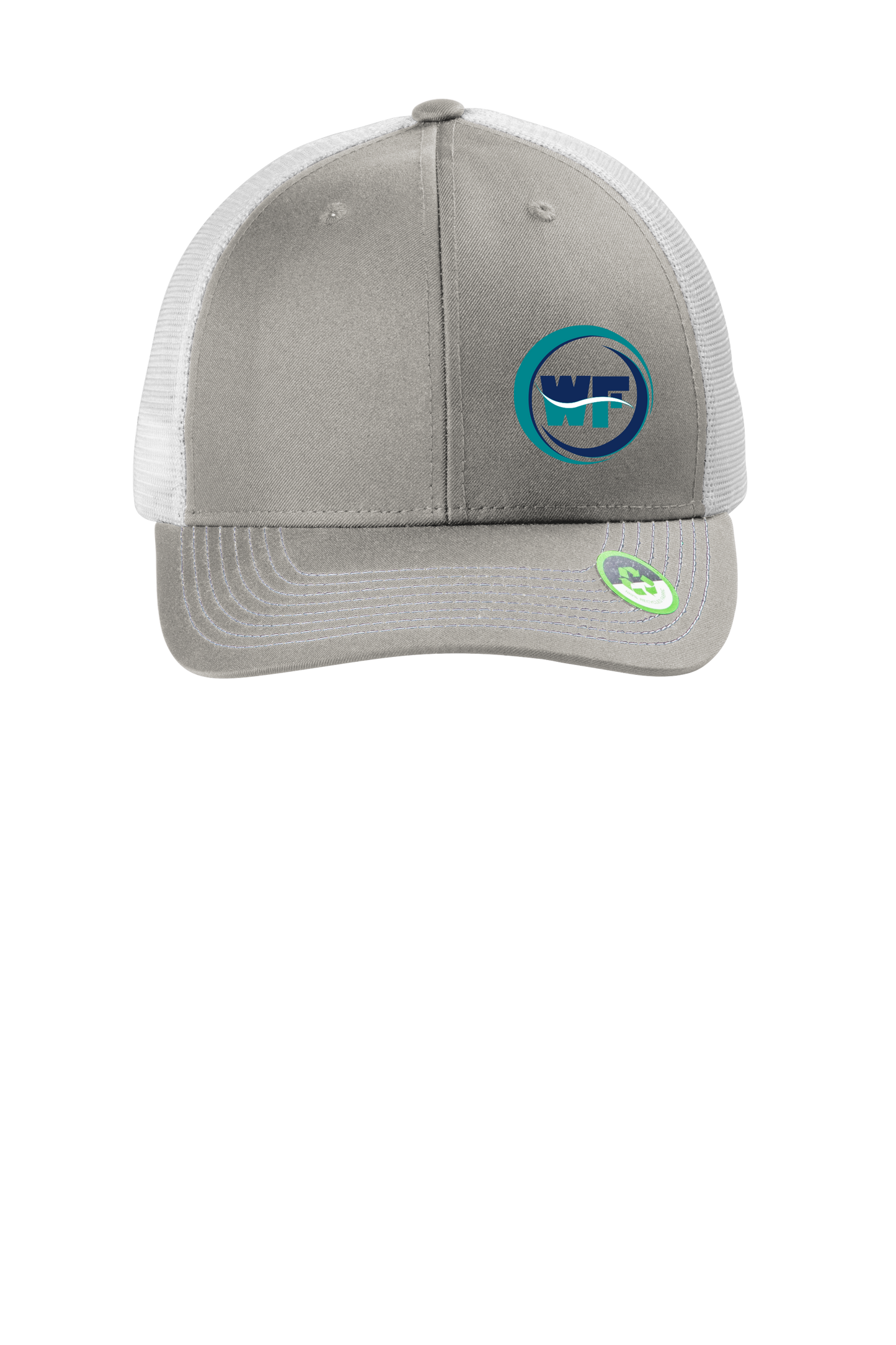 WF Waves Port Authority® Eco Snapback Trucker Cap-Embroidered