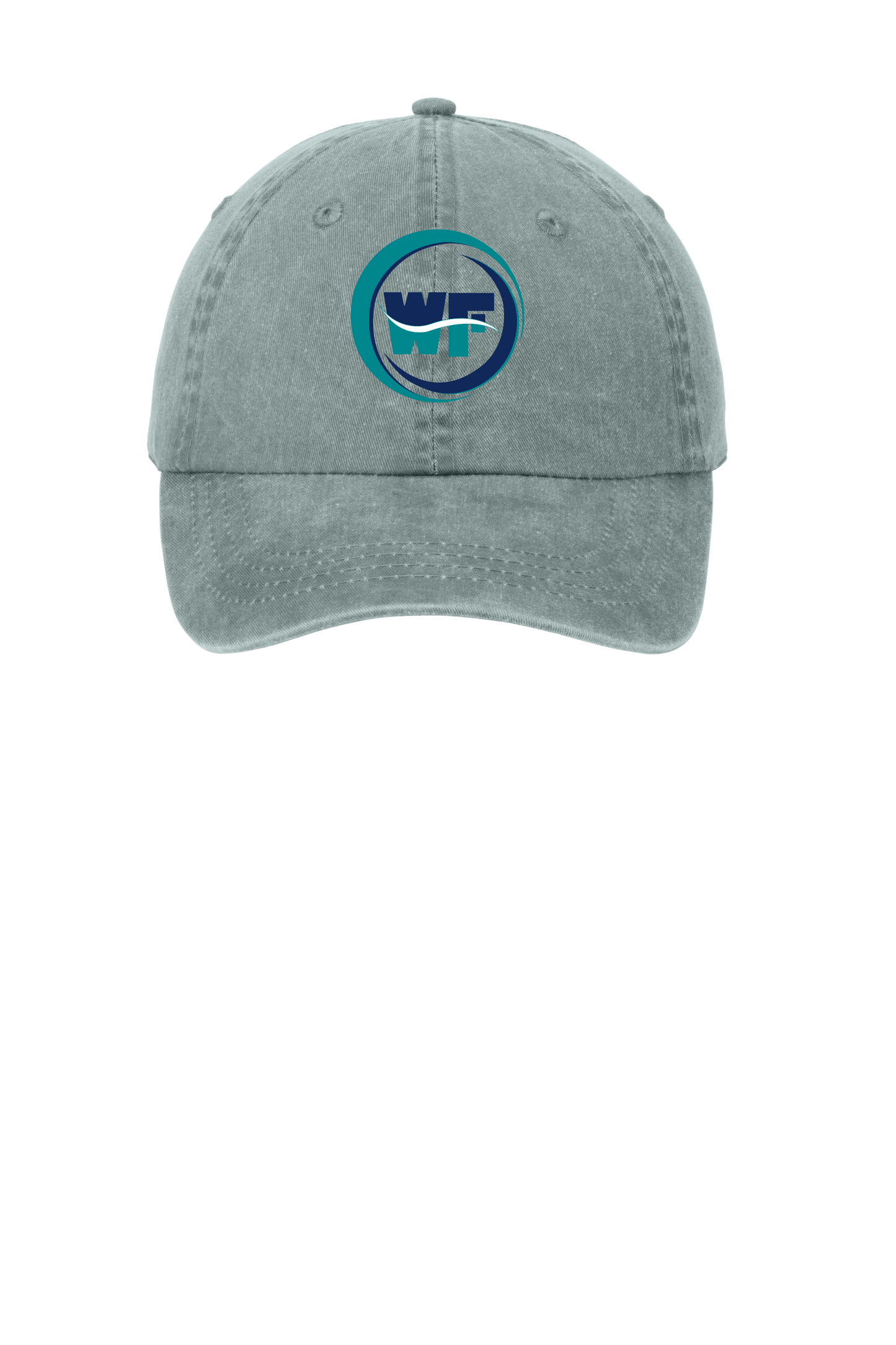 WF Waves Beach Wash Embroidered Hat