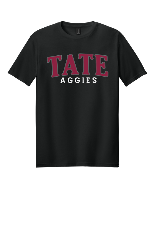 Tate Aggies Gildan Softstyle T-Shirt