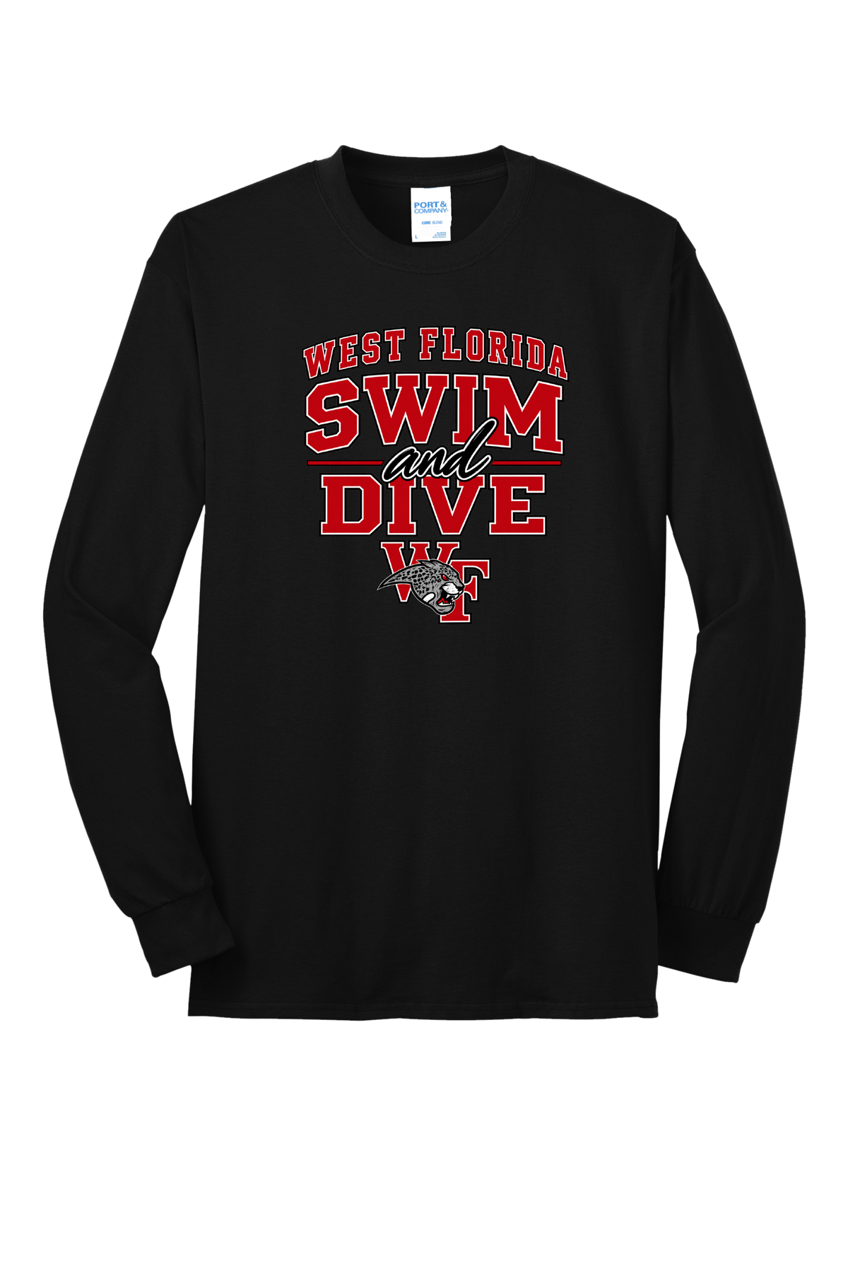 WFHS SWIM & DIVE LONG SLEEVE T-SHIRT