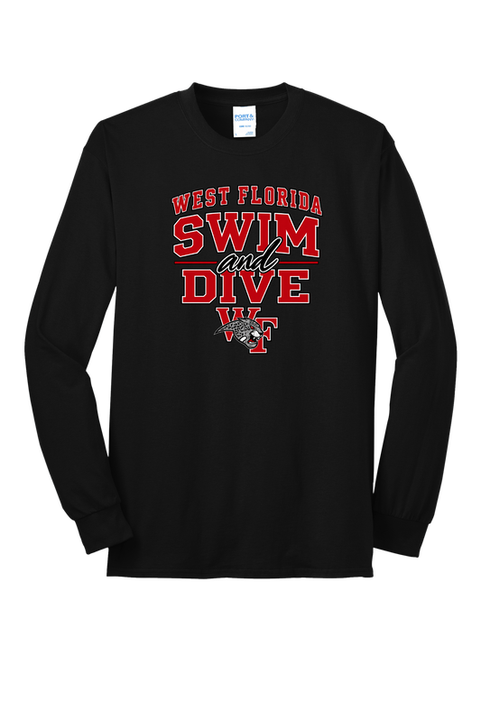 WFHS SWIM & DIVE LONG SLEEVE T-SHIRT